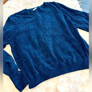 Beautiful 2X LuLaRoe heathered royal blue (brighter than pics show)chenille feel